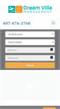 Mobile Screenshot of dreamvillamanagement.com